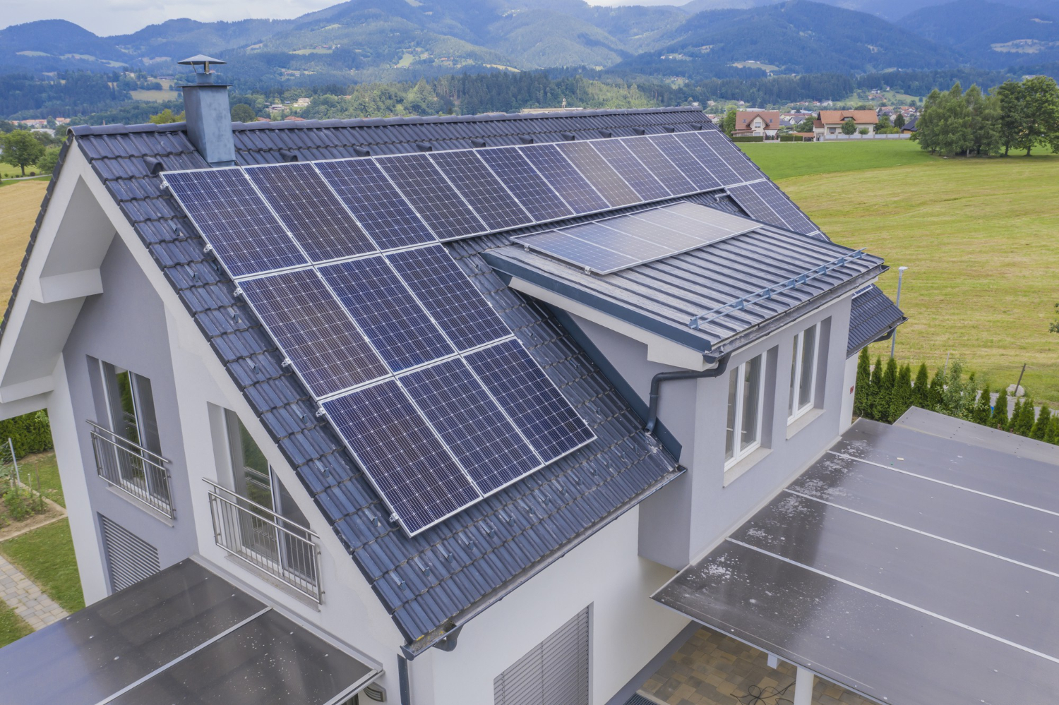 panneau solaire hybride avec batterie