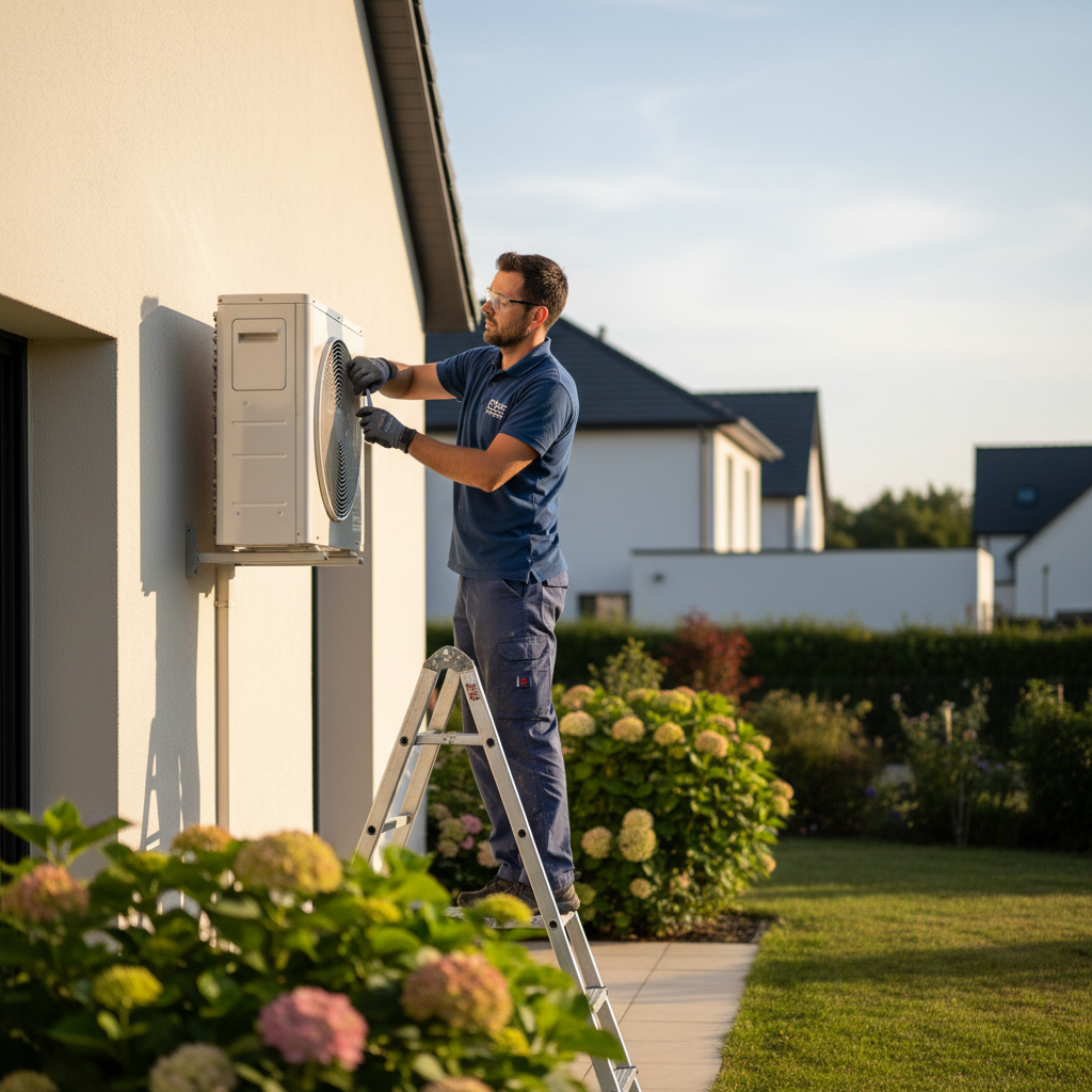 Installation d'une pompe à chaleur à Achères : votre projet de transition énergétique avec Sol' Air Services