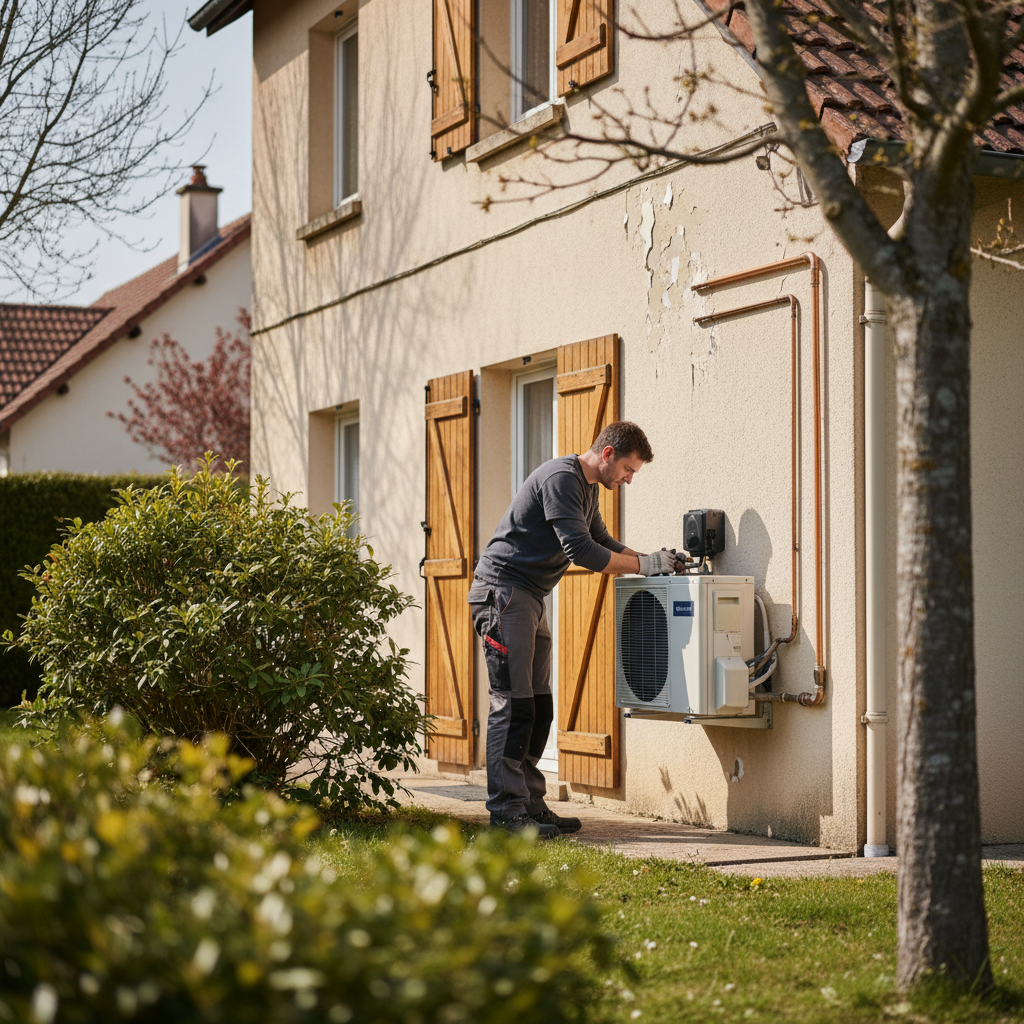 Installation d'une pompe à chaleur à Aubergenville : votre projet énergétique avec Sol' Air Services